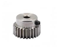 1pc 1 Module 30T Steel Metal Spur Gear - 6-12mm Bore Motor Pinion Gear for Agricultural and Industrial Applications(10mm bore 30 Teeth)