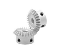 1pc 1 Modules 15/20/25/30T Aluminium Alloy Bevel Gear for Motor, Speed Ratio 1:1, Bore 8mm(1 Modulus 15 Teeth,Bore 6mm)