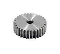 1pc 1 Modules 56 Teeth Carbon Steel Spur Gear Mechanical Transmission Gear External Gear Model Parts, Bore Dia. 8mm