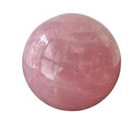 1pc 10-11cm Rose Quartz Crystal Ball Polished Sphere Ball Room Decor Crystal