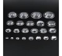 1pc 10-38mm PMMA Aspheric Flat Convex Lens for Flashlights and Bike Headlamps - Optical Condenser Lens(29mm)