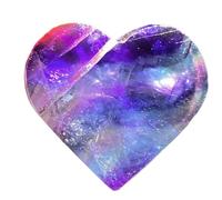 1pc 100-200g Bohemian Style Fluorite Crystal deep Purple to Blue Gradient Polished Gemstone Stone