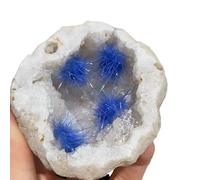 1pc 100-200g White Agate Crystal Cluster Goethite Symbiotic Quartz