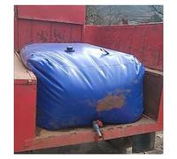 1pc 100-6000L Extra Large Collapsible Water Storage Bladder - Portable PVC Water Tank for RV, Camping,Emergency Use(1500L/395Gal/1.8x1.2x0.7 m)