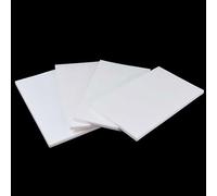 1pc 100 x 200mm PTFE Plastic Sheet - High-Performance Non-Stick Board for Gaskets, DIY Crafts, and Industrial Applications(6mm)