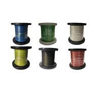 1pc 1000M Wire UL10064 36AWG 0.28mm Micro Litz Wire Solder With High Conductivity Compatible With Household Appliances (Color : Green, Size : 36AWG)