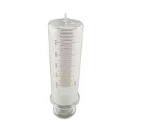 1pc 1000ml Large Glass Syringe - Durable Manual Glass Infuser with Caliber Options for Sampling and Injection(Small Glass Caliber)