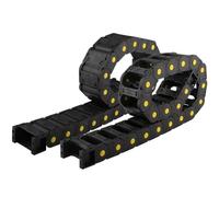 1pc 1000mm 30x38mm 30x50mm 30x57 30x77 30x103mm Closed Type Cable Drag Wire Carrier Enhanced Towline Transmission For CNC(55mm,30X57MM_BRIDGE)