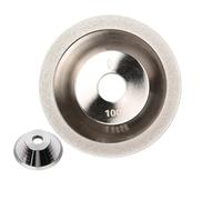 1pc 100mm Diamond Grinding Wheel Cup Shaped Diamond Wheels DIsc for Tungsten Steel Milling Cutter Tool Sharpener Grinder(Grit 150)