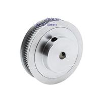 1pc 100Teeth GT2 Wheels Bore 5/6/8~20/22/25mm 2M Tooth Belt Width 6/10mm 3D Printer Parts Pulley 100T 2GT Pulley(17mm,5PCS_5)