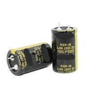 1pc 100V2200UF Low high frequency aluminum electrolytic capacitor 25X40MM Capacitance Meters