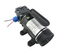 1pc 100w 8Lpm Small Electric Diaphragm High Pressure self Priming 12v mini Water Pump with buit-in Fan(Pressure swtich Type,24V)