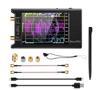 1pc 101 Vector Network Analyzer 4.3 inch IPS Screen VHF UHF Analyzer Shortwave SWR Meter Plastic V3.2(4 Inch NanoVNA-H4)