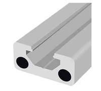 1PC 1020 Aluminum Profile Linear Rail T-slot Extrusion Metal Framework CNC 3D Printer Parts(OB-1020,350mm)