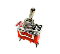 1PC 1021S 15A 250VAC ON OFF SPST 2 Terminal Screw Pins Self-locking Power Rocker Latching Toggle Switch 12mm Mounting Hole