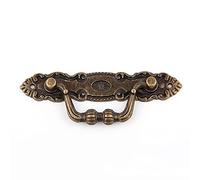 1pc 104mm Cabinets Cupboard Pull Door Knobs Bronze Antique Art Furniture Hardware Handles Door Drawer Wardrobe Kitchen 1
