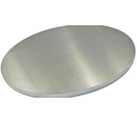 1pc 1060 Aluminum Round Plate - Diamond Disc for DIY and Industrial Use - 50-120mm Diameter, 0.5-6mm Thickness(Dia 80mm Thick 0.8mm)
