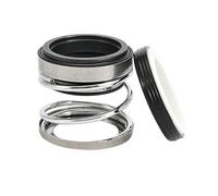 1PC 108 Series Mechanical Shaft Seal for Inline Water Pump 8mm 10mm 12mm 14mm 15mm 16mm 17mm 18mm 19mm 20mm 22mm 24mm 25mm 28mm 30mm(SIC-SIC-NBR,35mm)