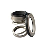 1Pc 108 Series Mechanical Shaft Seal for Water Pumps - Single Spring, 12-22mm OD, CE-CA/SiC/FKM Options(18mm Sic-sic-nbr)