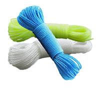 1pc 10m Nylon Cord String Washing Line Climbing Traction Tying Shade Net Rope for Camping Outdoor Garden Garage Long Ropes Random Color