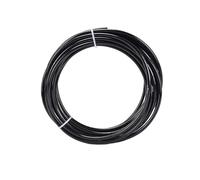 1pc 10Meters/20M/50M/100M Air Component Hose Polyurethane Tubing 4mm 6mm 8mm 10mm 12mm Pipe Line Pneumatic Tube for Compressor(Black 50m,8x5mm)