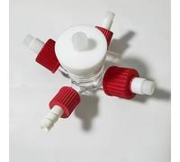 1pc 10ml Micro Sealed Electrolytic Cell - Five-Neck Three Electrode System Tank for Lab Use