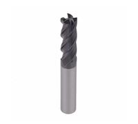 1pc 10mm D10*25*D10*75 Four Flutes Solide Carbide Flat Square End Mills Router Bits Spiral Bit Milling Tools