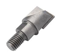 1PC 10mm Shank 16.5-30MM Screw Thread Wooden Door Lock Slotting Cutter CNC Bottom Cleaning Router Bit Woodworking Milling Tools(28MM)