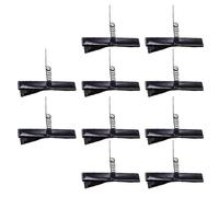 1Pc/10Pcs Plain Barrette Hair Clip Black Hairpin With Spring Thin Clip Headwear Craft Accessories Gift Accessories