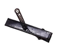 1Pc/10Pcs Plain Hair Clip Bride Blanks Headpieces With Spring Photo Props Black Plain Hair Clip Blanks Grip