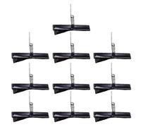 1Pc/10Pcs Plain Hair Clip Eye-catching Barrette Band Black Invisible For Hairpin Styling Hair Materials