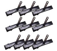 1Pc/10Pcs Plain Hair Clip Eye-catching Barrette Hair Band Black Invisible Hair Clip For Hairpin Styling