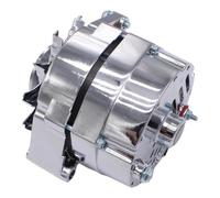 1pc 110Amp Chrome Alternator ADR0335-C Compatible With GM 305 350 BBC SBC Car Parts