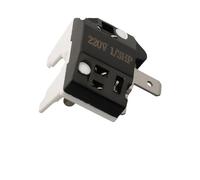 1pc 110v 220V Refrigerator Overload Switch Freezer Replacement Parts Relay 1/2-1/6HP Overheat Protector Compressor Accessories(1-6HP)