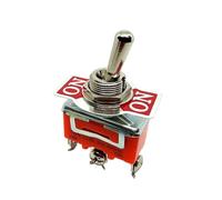 1PC 1121S 12mm Mounting Hole 15A 250VAC ON ON SPDT 3 Terminal Screw Pins Self-locking Power Rocker Latching Toggle Switch