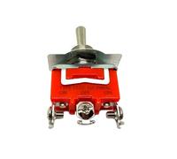 1PC 1122S ON OFF ON 12mm Mounting Hole 15A 250VAC SPDT 3 Terminal Screw Pins Self-locking Power Rocker Latching Toggle Switch
