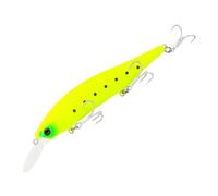 1pc 115mm 18.5g SinKing 2.8m Artificial Tungsten Weight System Hard Baits Long Casting Wobbler(NYX 115S-E)
