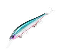 1pc 115mm 18.5g SinKing 2.8m Artificial Tungsten Weight System Hard Baits Long Casting Wobbler(NYX 115S-C)