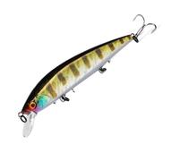 1pc 11cm 16g 0.2m-1m Minnow Fishing Lure Hard Artificial Bait 3D Eyes Fishing Wobblers Diving Crankbait(H)