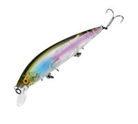 1pc 11cm 16g 0.2m-1m Minnow Fishing Lure Hard Artificial Bait 3D Eyes Fishing Wobblers Diving Crankbait(C)