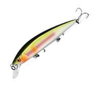 1pc 11cm 16g 0.2m-1m Minnow Fishing Lure Hard Artificial Bait 3D Eyes Fishing Wobblers Diving Crankbait(K)