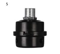 1PC 12.5mm 16mm 20mm Metal Air Compressor Parts Intake Filter Noise Muffler Silencer 1/2'' 5/8" 3/4'' Thread M12(Style1)