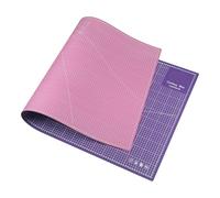 1pc 120 * 60cm Long Cutting Mat, PVC Material Tabletop Protector Pad, Double-Sided in Pink and Purple Colors, DIY Self-Healing