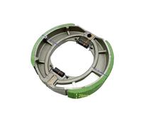 1PC 125mm Rear Drum Brake Shoes Pad Compatible With 125cc 150cc Moped Scooter Fits GS GN125 Models Brake Disks And Pads(net type green)