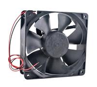 1pc 12cm Dual Ball Bearing Axial Flow Cooling Fan 4715KL-05W-B20 DC24V 0.28A 2Pin Frequency Converter 120x120x38mm