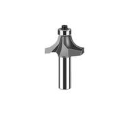 1pc 12mm 1/2in Shank Corner Round Over Router Bit With Bearing Woodworking Tool Tungsten Carbide Milling Cutter(12.7mmx67.7mm)