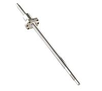 1pc 12mm Diameter Ballscrew with Ballnut Set, 200-1500mm Lightweight SFU1204 Ball Screw for Heavy Machinery(500mm)