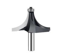 1pc 12mm Shank Corner Round Over Router Bit With Bearing Tungsten Carbide Milling Cutter Woodworking Tools(12x47.6mm)