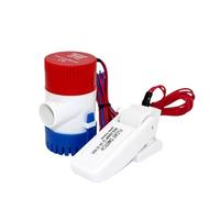 1pc 12V 1100GPH 750GPH Electric Mini Boat Bilge Water Pump with Float Switch Kayak Rule 1100 GPH 12 V AUTO Water Level Control(24V 1100GPH 29mm)