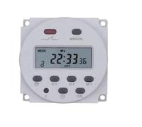 1Pc 12V 24V 110V 220V CN101A Digital Power Timer Programmable Time Switch Relay CN101 Timer Switch Power Timer(DC12v)